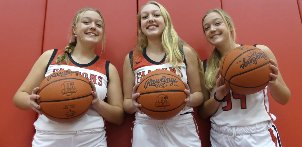 Sisters become teammates for many area girls basketball teams