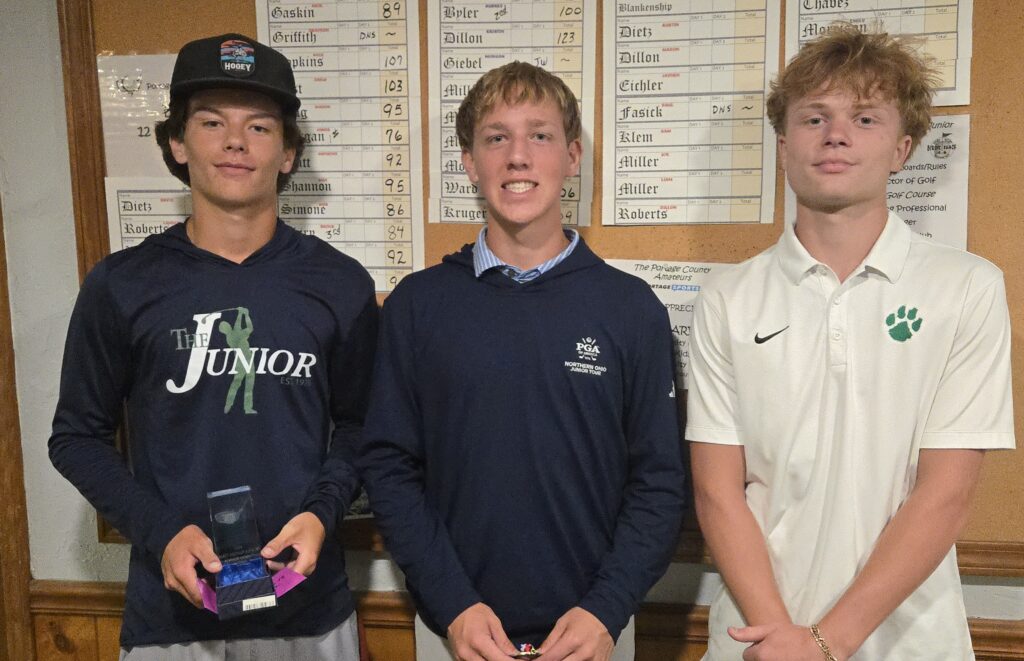 Champions crowned at 20th Junior Portage County Amateur golf tournament