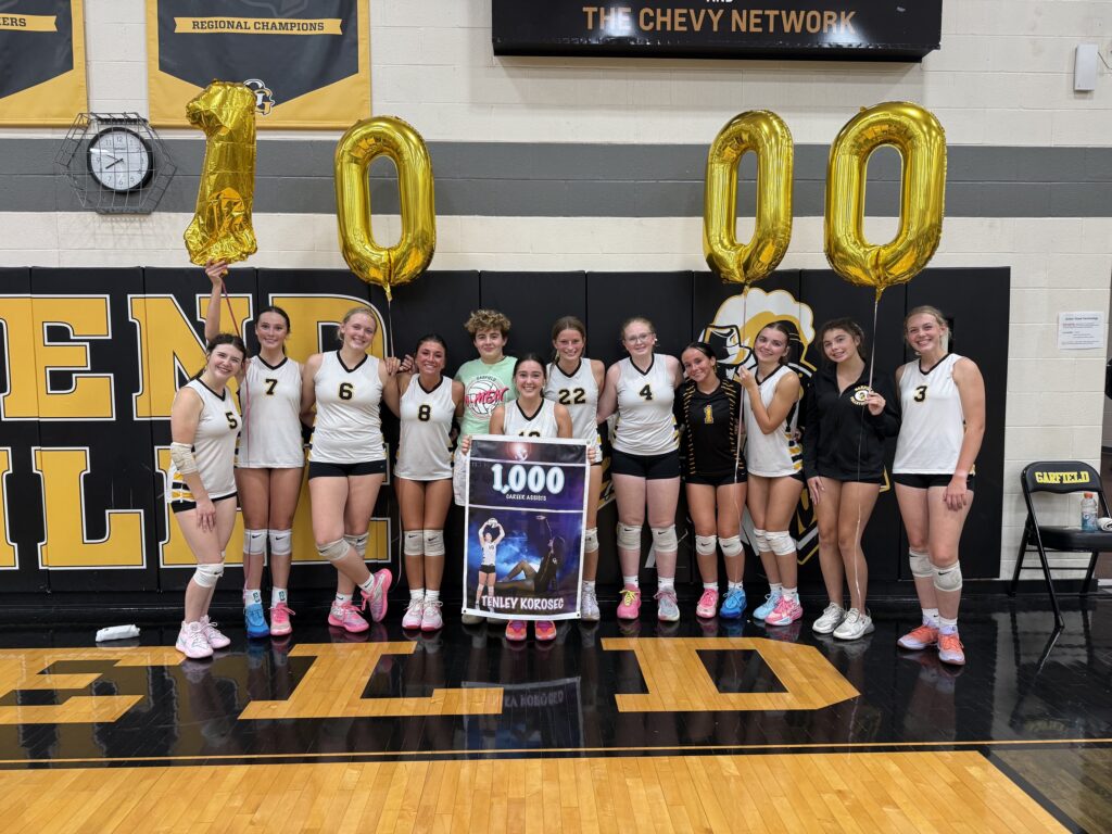 Volleyball Report: Garfield's Korosec reaches career assists milestone